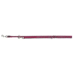 Comparateur de prix : Trixie Cavo Laisse Réglable - L-Xl: 2,00 M/Ø 18 Mm, Fushia/Gris Graphite