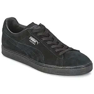 Puma - Suede Classic+ - Baskets mode - Mixte Adulte - Noir (black-dark shadow) - 36 EU pas cher