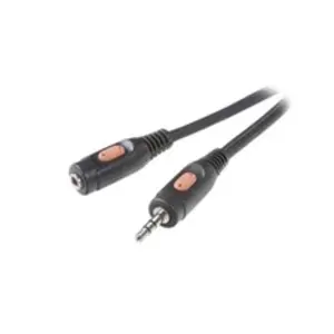 Rallonge Speaka 3,5 mm 10 m SpeaKa Professional SP-7870228 [1x Jack mâle 3.5 mm - 1x Jack femelle 3.5 mm] 10 m noir