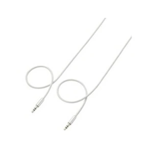 Câble audio Professional SP-7870096 [1x Jack mâle 3.5 mm - 1x Jack mâle 3.5 mm] 3.00 m blanc gaine ultra-douce
