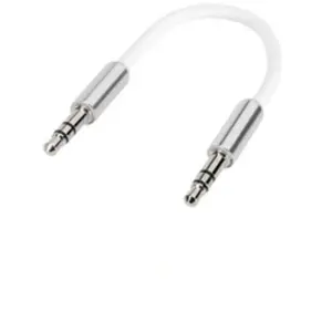 Câble Speaka jack 3.5 mm SuperSoft 0.1m Blanc SpeaKa Professional SP-7870076 [1x Jack mâle 3.5 mm - 1x Jack mâle 3.5 mm]