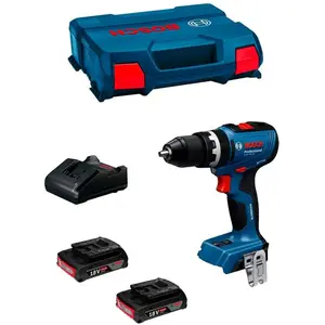 Bosch Professional - Perceuse à Percussion bosch gsb 18V-65 (2 x 2,0 A... pas cher