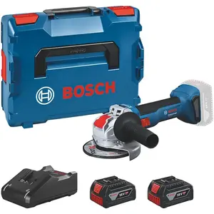 Meuleuse d'angle Bosch Professional GWX 18V-8 18V 125 mm avec 2x4,0Ah