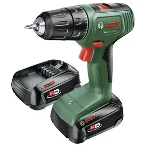 Comparateur de prix : Bosch Perceuse-visseuse sans-fil EasyDrill 18V-40 2 batteries 2,0Ah