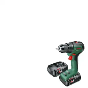 Comparateur de prix : Perceuse UniversalDrill 18V-EC 2 batteries 2,0Ah + al 18V-20 - Bosch