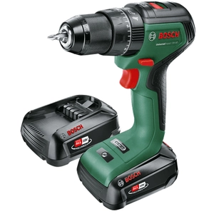 BOSCH Perceuse à percussion sans fil Universal Impact 18V-60 2 batteries +51 pas cher
