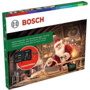 Bosch Calendrier de l'Avent Outils à main 2024, 33 pcs (avec tournevis...Vendu paramazon