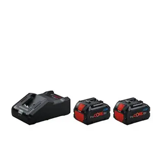 Comparateur de prix : Bosch Professional Chargeur Et Batterie 2 Procore 18v 8.0 Ah+gal18v-160