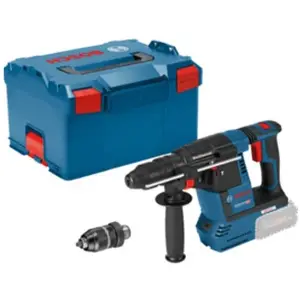 Comparateur de prix : Marteau perforateur sans fil gbh 18V-26 f avec sds plus Solo dans L-Boxx - 061191000J - Bosch