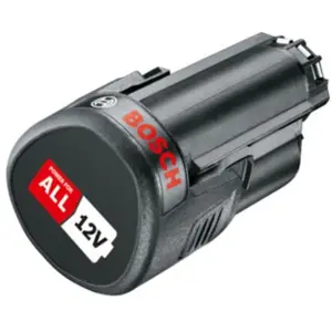 Comparateur de prix : Batterie PBA 12V 2.0 Ah O-B - BOSCH VERT - sans chargeur - 1600A02N79