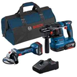 Bosch Pack marteau perforateur et meuleuse - Bosch - 0615A50037 pas cher