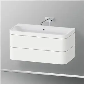 Duravit Happy D.2 Vasque avec meuble bas, 2 tiroirs, HP4638N3636, c-bonded pas cher