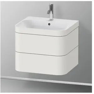 Duravit Happy D.2 Vasque avec meuble bas, 2 tiroirs, HP4635O3939, c-bonded pas cher