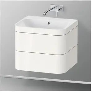 Duravit Happy D.2 Vasque avec meuble bas, 2 tiroirs, HP4635N2222, c-bonded pas cher