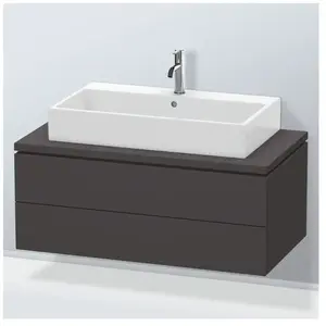 Duravit L-Cube Meuble sous-vasque, 2 tiroirs, LC581908080, pas cher