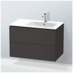 Duravit L-Cube Meuble sous-vasque, 2 tiroirs, LC629208080, pas cher
