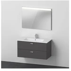 Duravit ME by Starck Vasque avec meuble XBase et miroir, XB007204949, pas cher