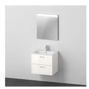Comparateur de prix : Duravit ME by Starck Vasque avec meuble XBase et miroir, XB007004545,