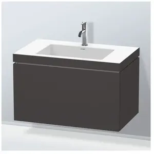 Duravit Vero Air Vasque avec meuble bas L-Cube, 1 tiroir, LC6917O8080, pas cher