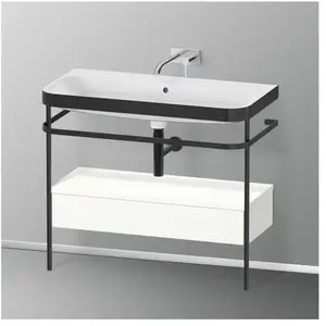 Duravit Happy D.2 Lavabo avec support, 1 tiroir, HP4743N3636, c-bonded pas cher