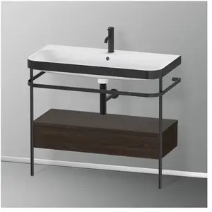 Duravit Happy D.2 Lavabo avec support, 1 tiroir, HP4743O6969, c-bonded pas cher