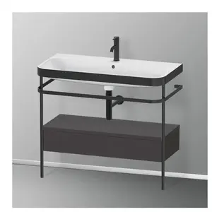 Duravit Happy D.2 Lavabo avec support, 1 tiroir, HP4743O8080, c-bonded pas cher