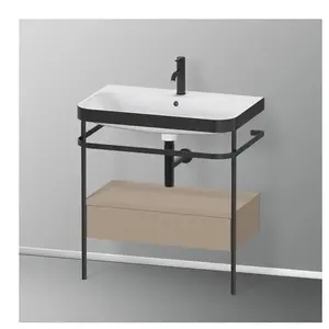 Duravit Happy D.2 Lavabo avec support, 1 tiroir, HP4742O7575, c-bonded pas cher