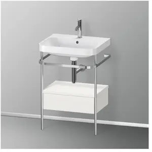Duravit Happy D.2 Lavabo avec support, 1 tiroir, HP4840O3939, c-shaped pas cher
