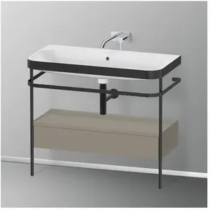 Duravit Happy D.2 Lavabo avec support, 1 tiroir, HP4743N9292, c-bonded pas cher