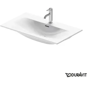 Duravit Wastafel Viu 83x49 cm Wit pas cher