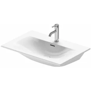 Viu - Lavabo 730x490 mm, avec un trou pour robinet, blanc 2344730000 - DuravitVendu paramazon