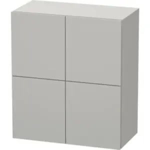 Duravit L-Cube Armoire mi-haute, 2 portes, LC117700707, pas cher