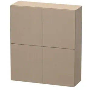 Duravit L-Cube Armoire mi-haute, 2 portes, LC116707575, pas cher