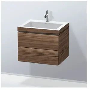 Duravit Vero Air Vasque avec meuble bas L-Cube, 2 tiroirs, LC6926O2121, pas cher