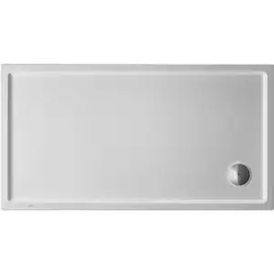 Duravit Bac à douche rectangulaire Starck Slimline 150x90x6 cm, blanc pas cher
