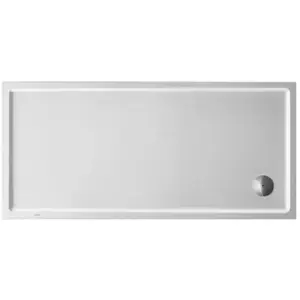 Duravit Bac à douche rectangulaire Starck Slimline 160x80x6 cm, blanc