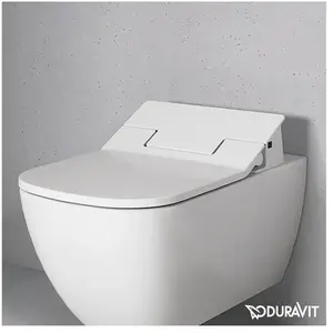 Duravit - SensoWash® Slim Shower Siège de douche wc pour Happy D.2, pas cher