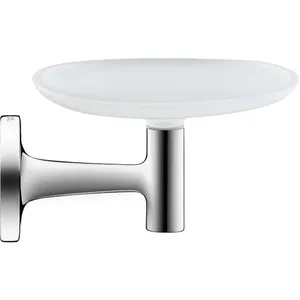 Duravit - Starck t - Porte-savon avec support, chrome/verre dépoli 0099331000Vendu paramazon