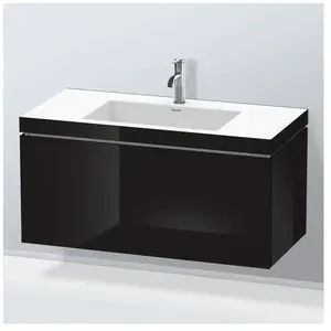 Duravit Vero Air Vasque avec meuble bas L-Cube, 1 tiroir, LC6918O4040, pas cher