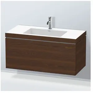 Duravit Vero Air Vasque avec meuble bas L-Cube, 1 tiroir, LC6918O6969, pas cher