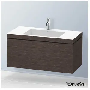 Duravit Vero Air Vasque avec meuble bas L-Cube, 1 tiroir, LC6918O7272, pas cher