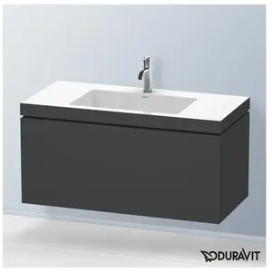 Duravit Vero Air Vasque avec meuble bas L-Cube, 1 tiroir, LC6918O4949, pas cher