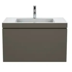 Duravit Vero Air Vasque avec meuble bas L-Cube, 1 tiroir, LC6917O9090,Vendu parkaufland
