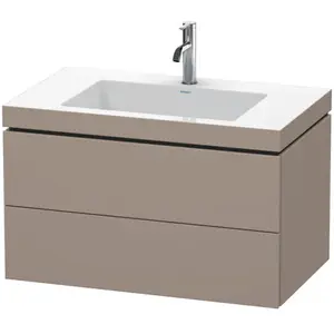 Duravit Vero Air Vasque avec meuble bas L-Cube, 2 tiroirs, LC6927O4343, pas cher