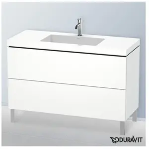 Duravit Vero Air Vasque avec meuble bas L-Cube, 2 tiroirs, LC6939O1818, pas cher