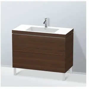 Duravit Vero Air Vasque avec meuble bas L-Cube, 2 tiroirs, LC6938O6969, pas cher