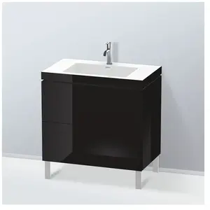 Duravit Vero Air Vasque avec meuble bas L-Cube, 2 tiroirs, LC6937O4040, pas cher