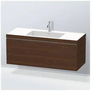 Duravit Vero Air Vasque avec meuble bas L-Cube, 1 tiroir, LC6919O6969, pas cher