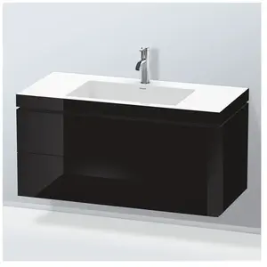 Duravit Vero Air Vasque avec meuble bas L-Cube, 2 tiroirs, LC6928O4040, pas cher