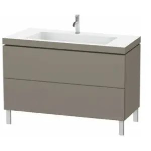 Duravit Vero Air Vasque avec meuble bas L-Cube, 2 tiroirs, LC6939O9090, pas cher